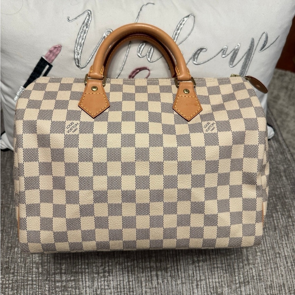 Louis Vuitton Speedy 30 in Damier Azur